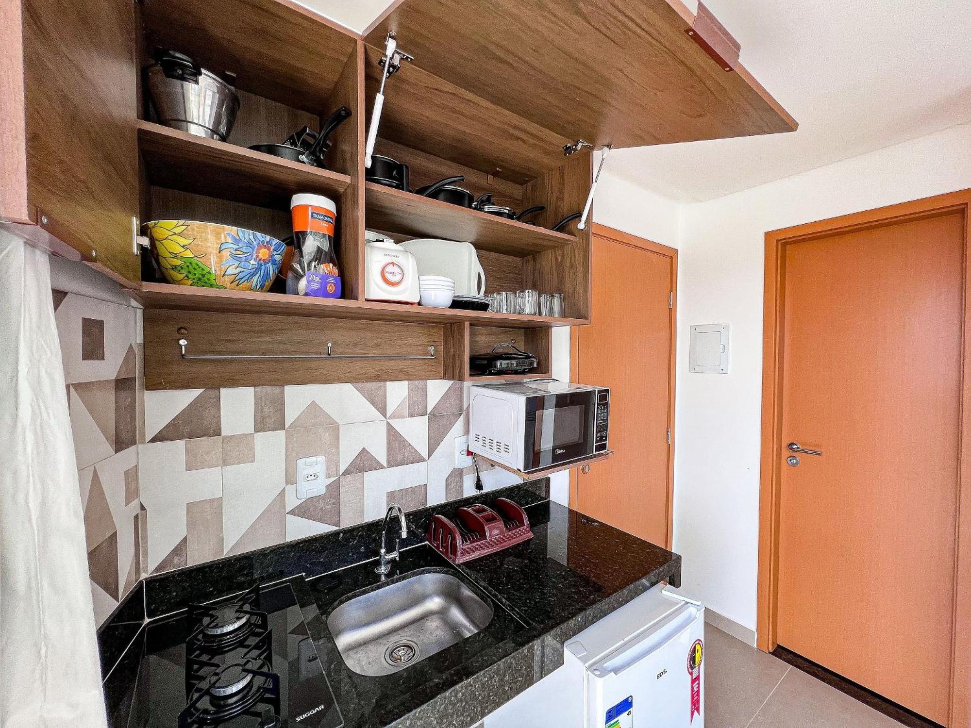 Flat Agustina - Maracaipe Apartment ปอร์โต จิ กาลินญาส ภายนอก รูปภาพ