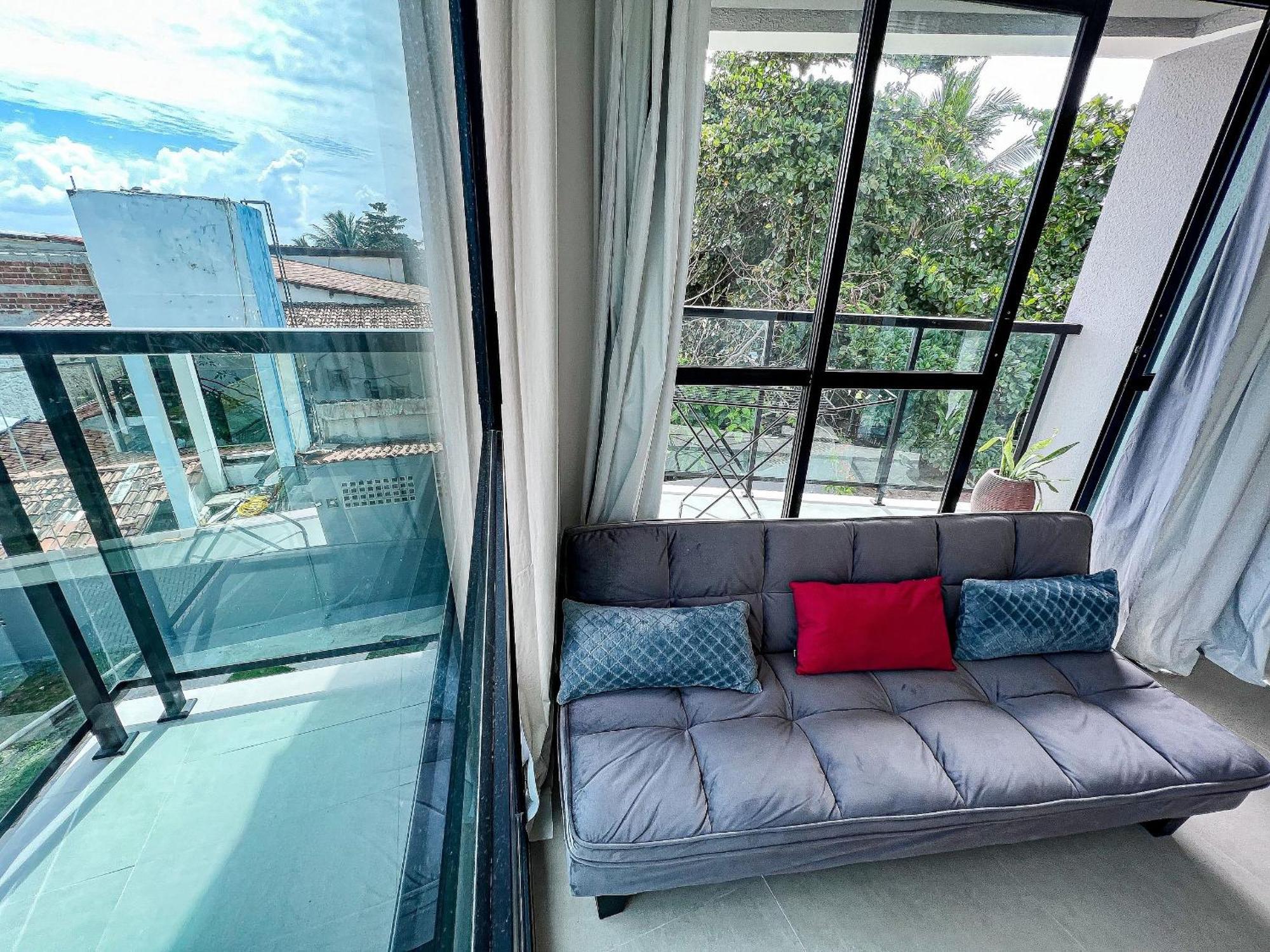 Flat Agustina - Maracaipe Apartment ปอร์โต จิ กาลินญาส ภายนอก รูปภาพ